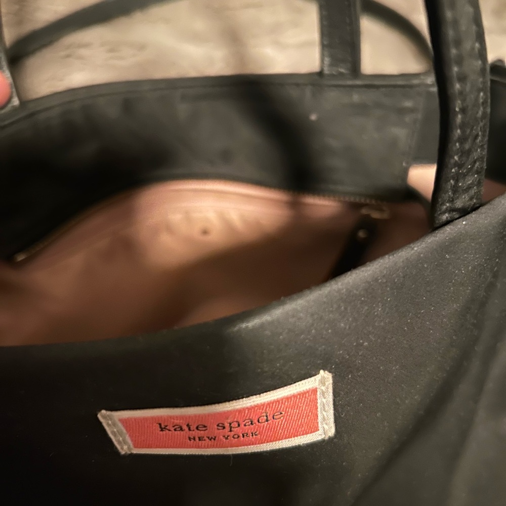 Kate Spade Black Tote Bag